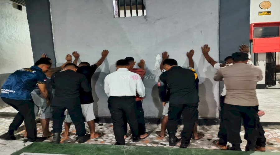 Lapas Wahai Jaga Kondusivitas Wilayah lewat 'One Week One Raid'