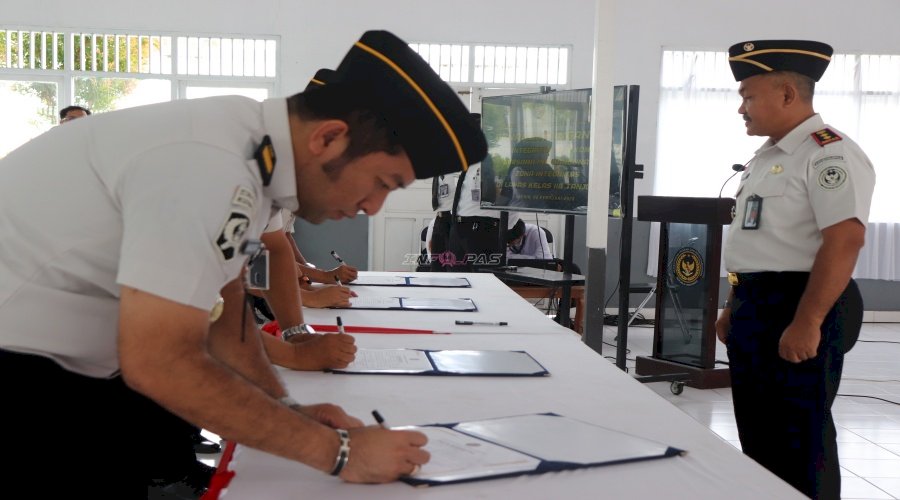 Lapas Tanjung Tandatangani Pakta Integritas dan Komitmen Bersama Menuju WBK/ WBBM Tahun 2026