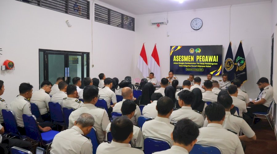 Menuju WBK 2026, Kanwil Ditjenpas Kalsel Laksanakan Asesmen Tim Pembangunan ZI