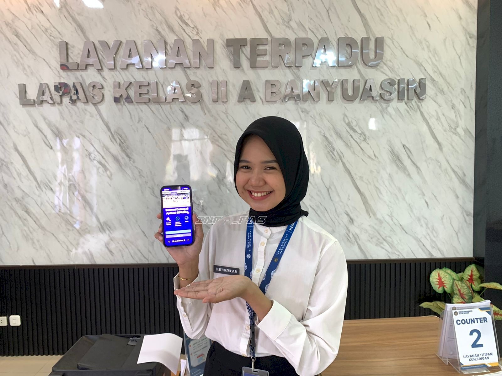 Lapas Banyuasin Hadirkan Sipasba, Layanan Integrasi Kini Lebih Mudah dan Transparan