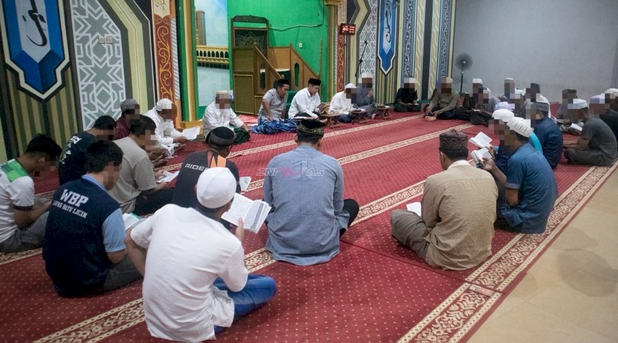 Sambut Nisfu Syaban, Lapas Batulicin Gelar Doa Bersama