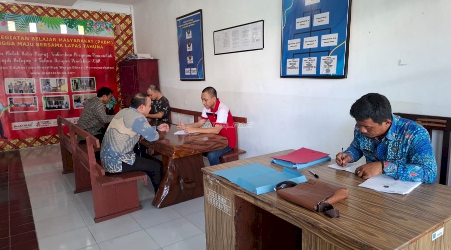 Lapas Tahuna Gandeng BNNK Sangihe Gelar Rehabilitasi Warga Binaan