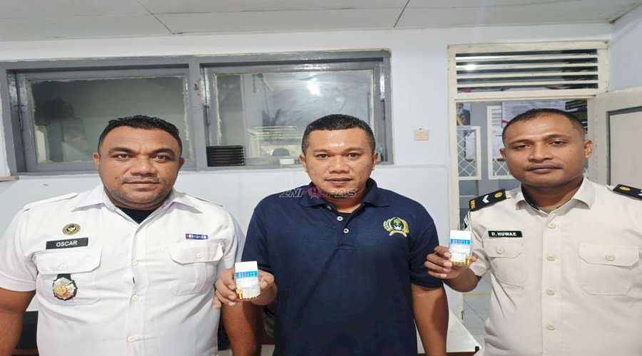 Perketat Pengawasan, Petugas dan Warga Binaan Lapas Tual Jalani Tes Urine