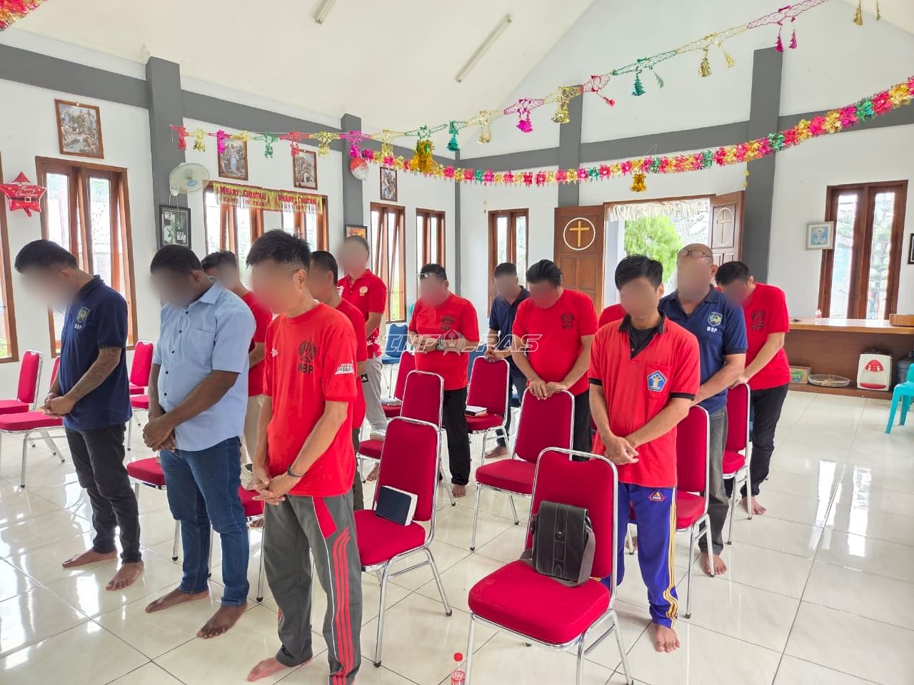 Bangun Karakter Lewat Iman, Lapas Pemuda Madiun Gelar Pembinaan Rohani Kristen dan Katolik