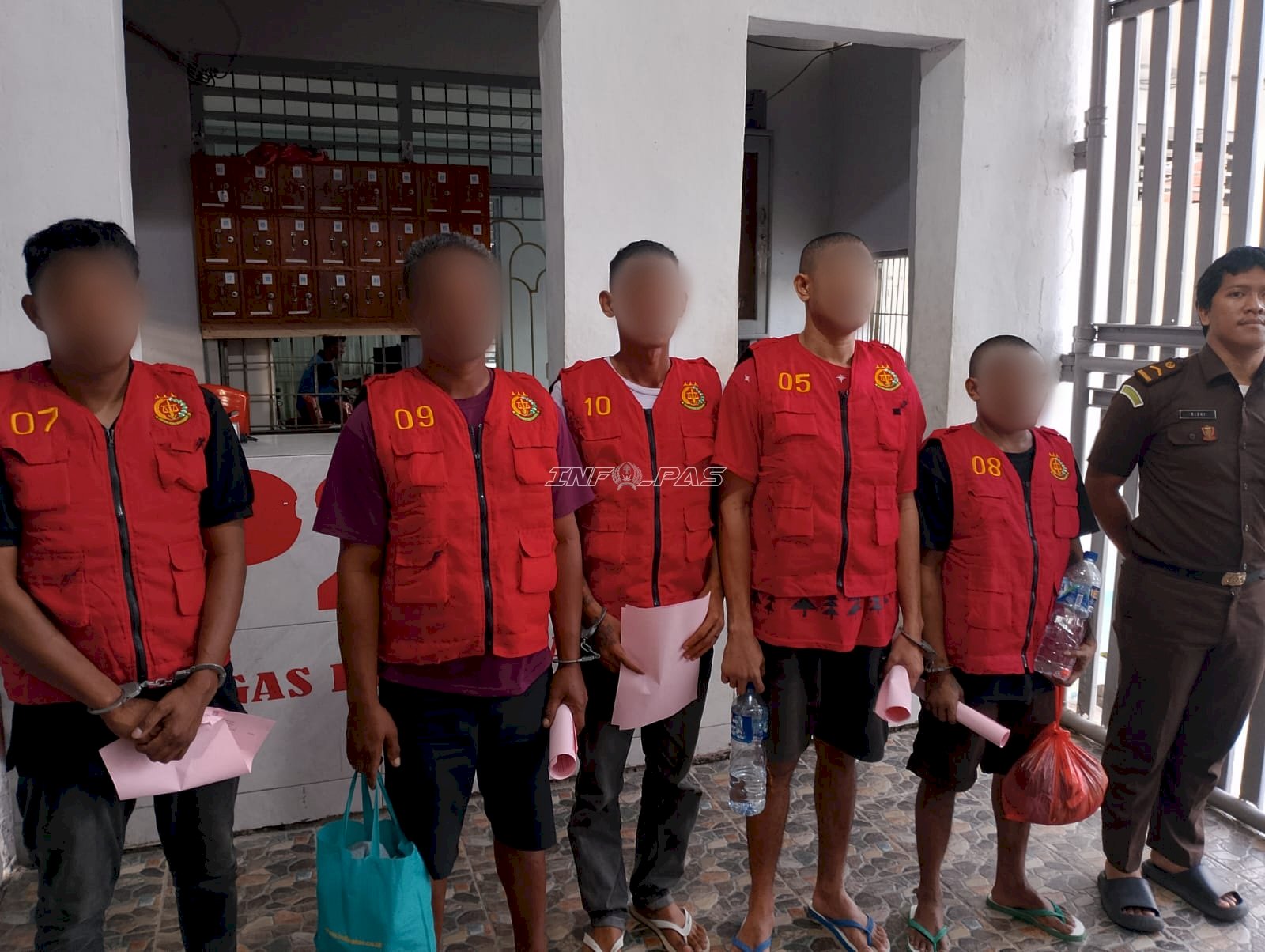 Perkuat Sinergi Penegakan Hukum, Lapas Atambua Terima Lima Tahanan Baru dari Kejari Belu