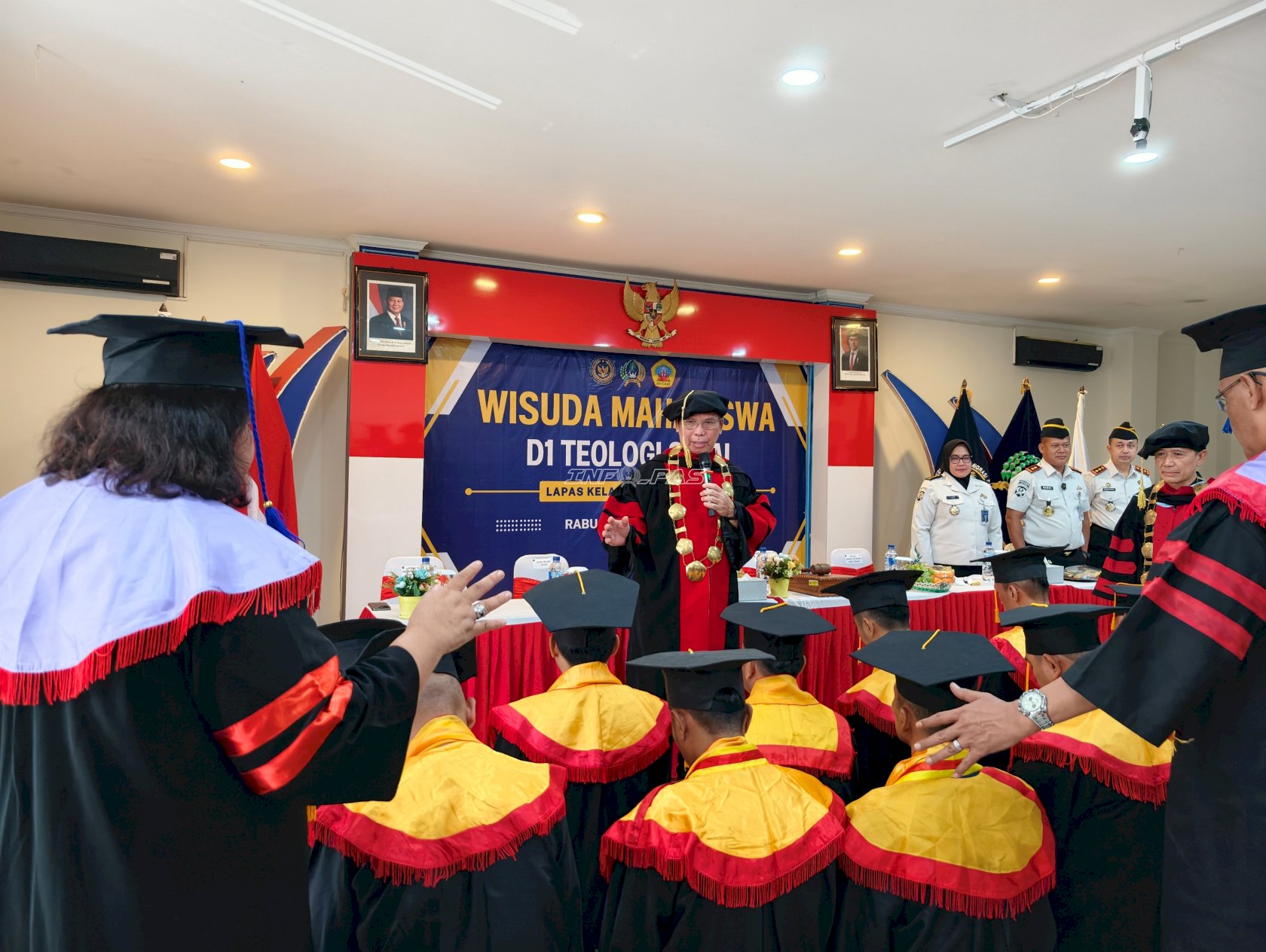 Kanwil Ditjenpas Jateng Dukung Kelulusan 12 Warga Binaan D1 Teologi di Lapas Purwokerto