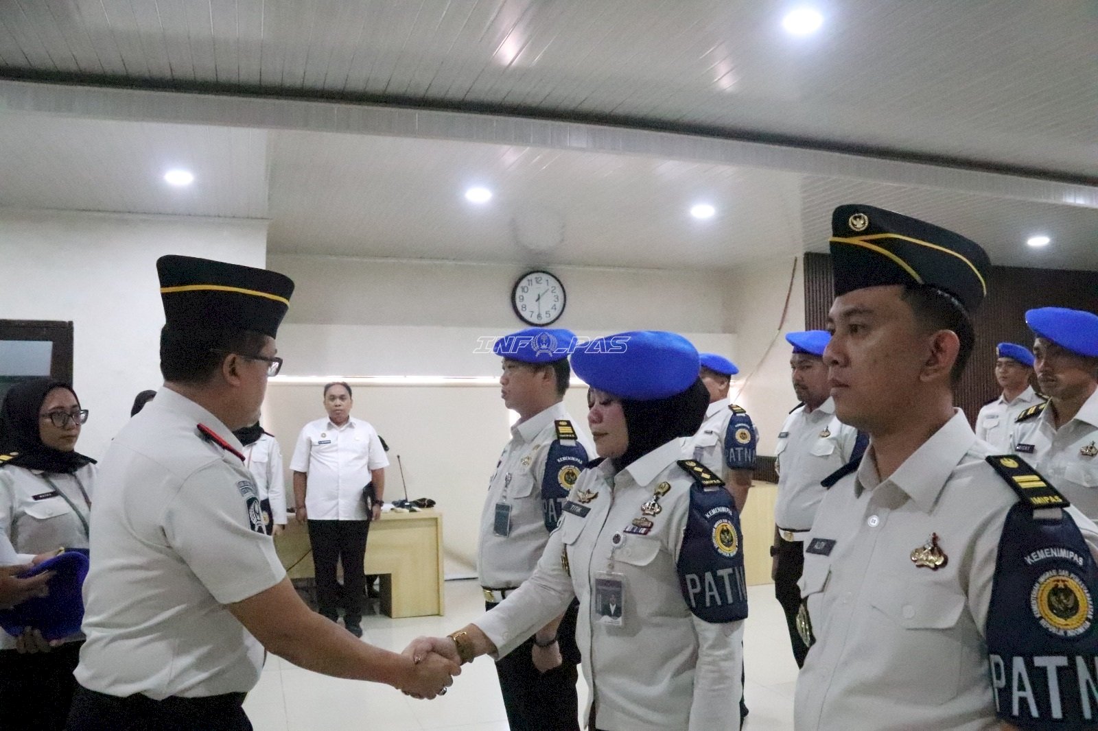 Perkuat Pengawasan Internal, Rutan Jakarta Pusat Kukuhkan Satops Patnal