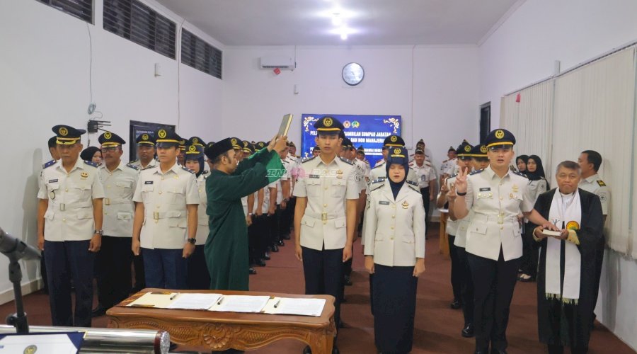 Pejabat Struktural Lapas Kotabaru Resmi Dilantik, Siap Perkuat Kinerja Organisasi