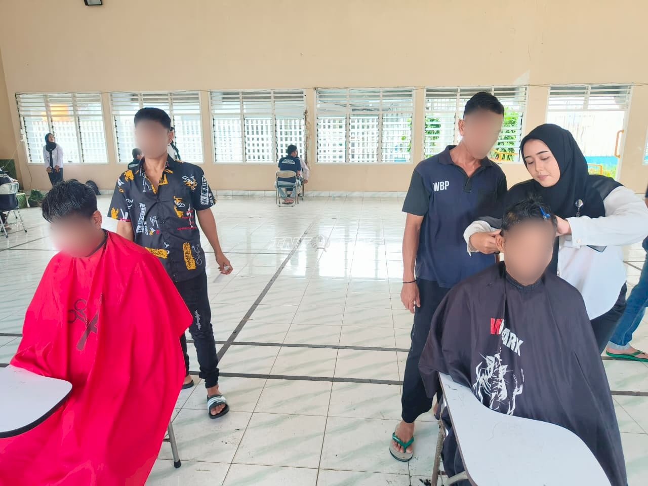 Asah Skill Barber, Warga Binaan Lapas Pangkalpinang Siap Mandiri