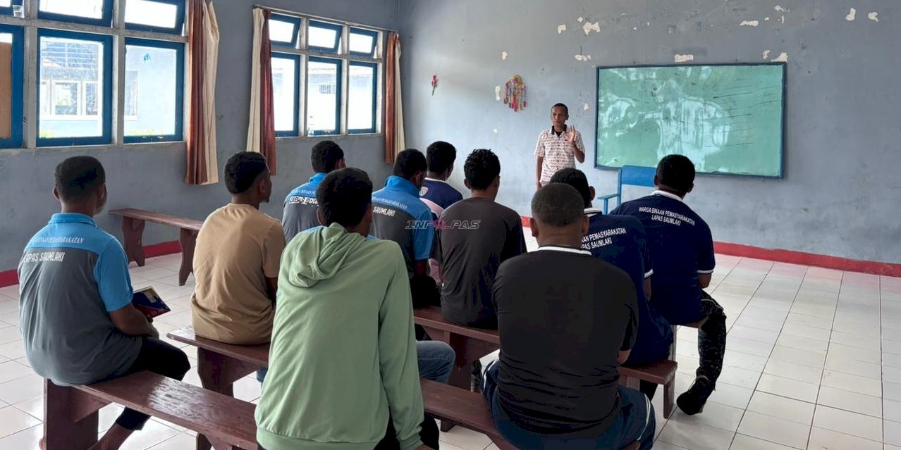 PKBM Lapas Saumlaki Terus Fasilitasi Pendidikan Warga Binaan