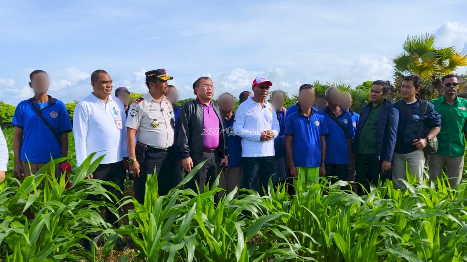 Lapas Kupang Sulap Lahan Berbatu Jadi Kebun SAE Produktif, Wakil Gubernur NTT Beri Apresiasi