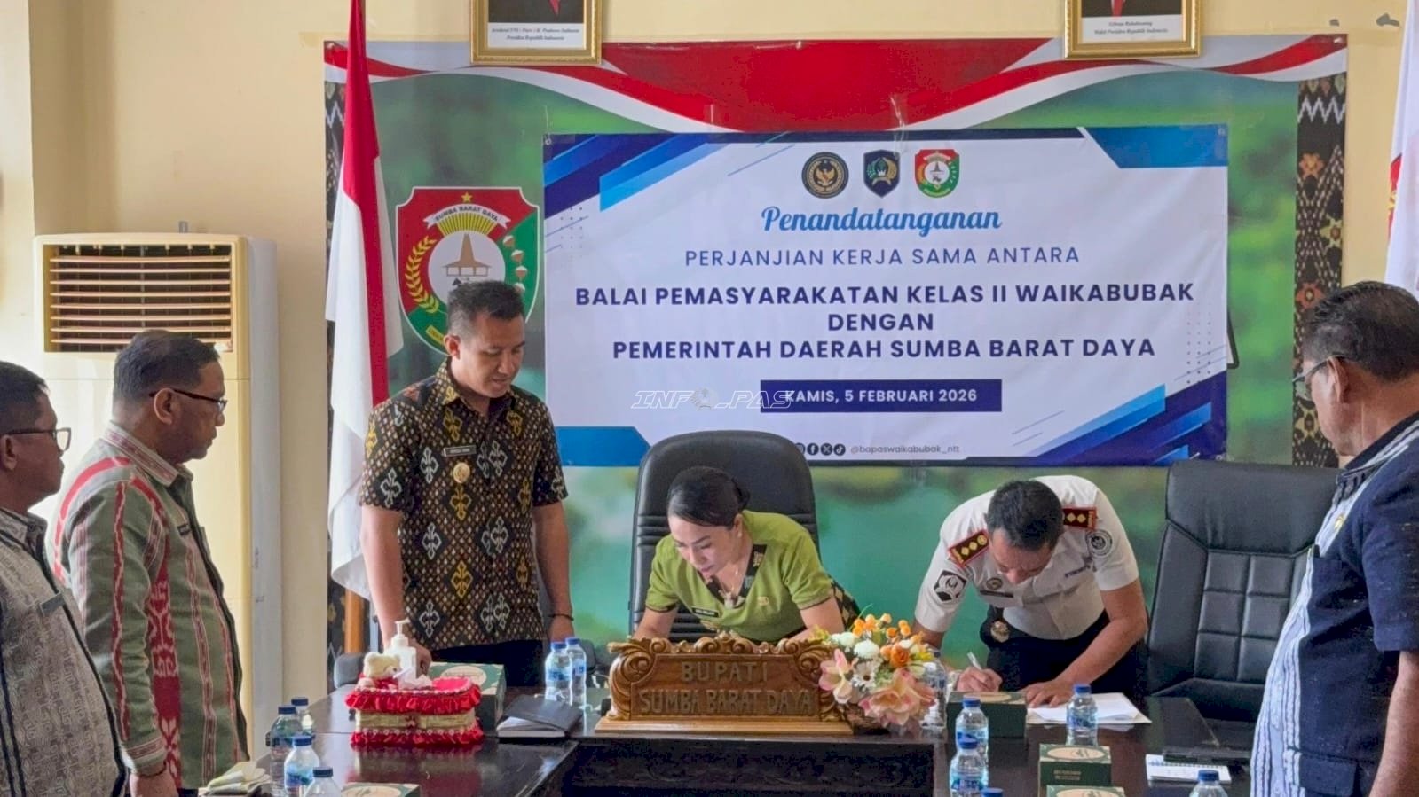 Bapas Waikabubak–Pemda SBD Sepakati PKS Pidana Kerja Sosial