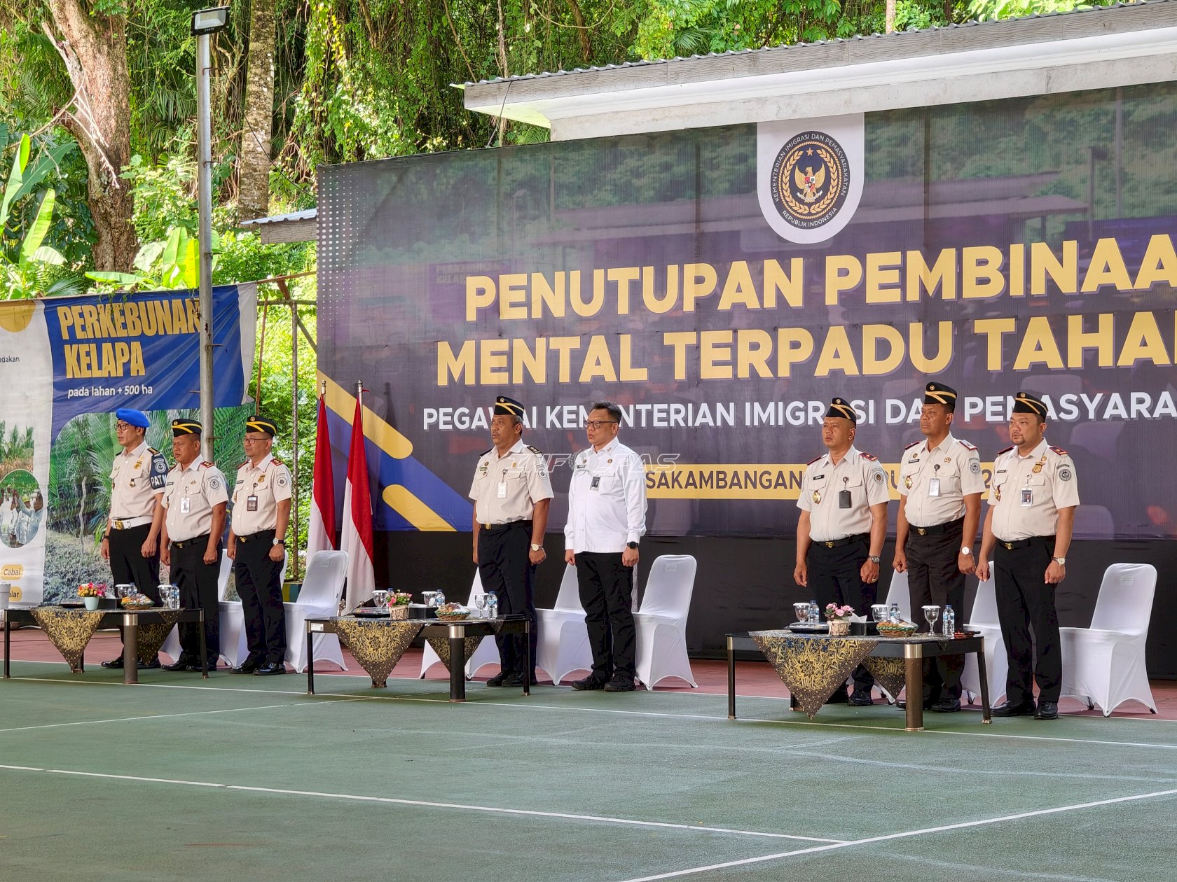 Perkuat Integritas Aparatur, Kakanwil Ditjenpas Jateng Hadiri Penutupan Bintal Terpadu Tahap II