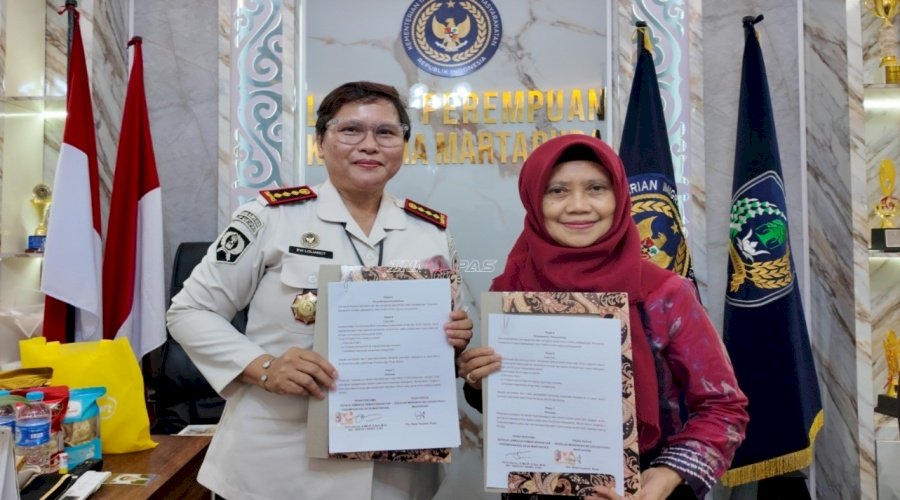 Lapas Perempuan Martapura Gandeng SMK PGRI 1 Martapura, Perkuat Pendidikan Vokasi bagi Warga Binaan