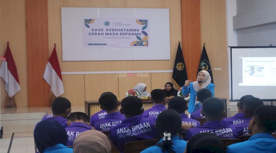 Edukasi Kesehatan Mental Anak Binaan, LPKA Ambon Gandeng STIKes Maluku Husada