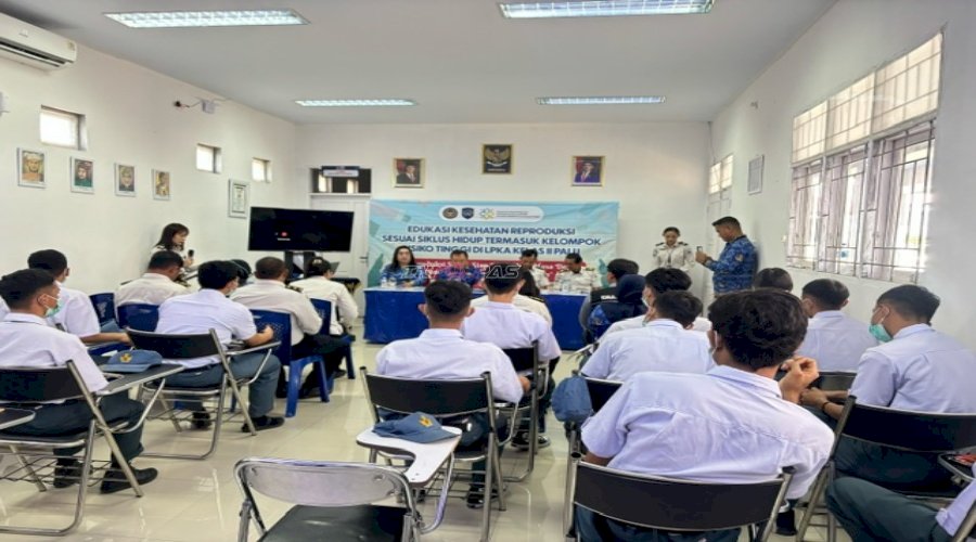 Bersama BKKBN Prov. Sulteng, LPKA Palu Ajak Anak Binaan Melek Kesehatan Reproduksi