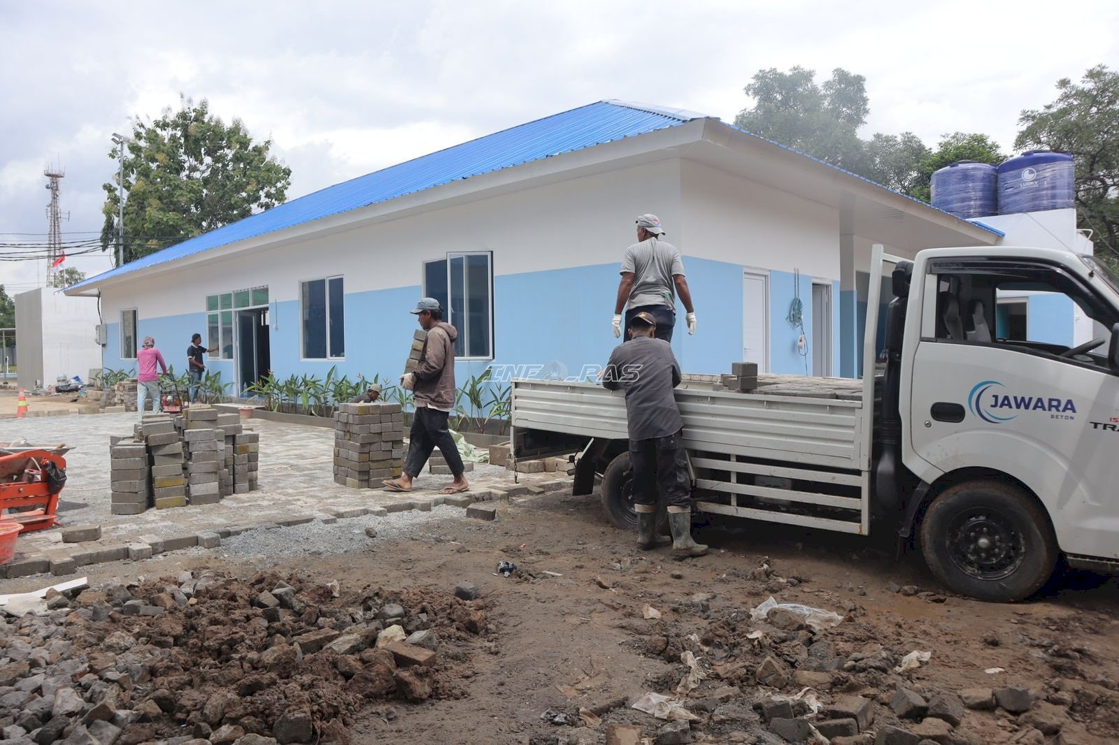 Jawara Beton Warga Binaan Lapas I Tangerang Dukung Fasilitas Dapur MBG