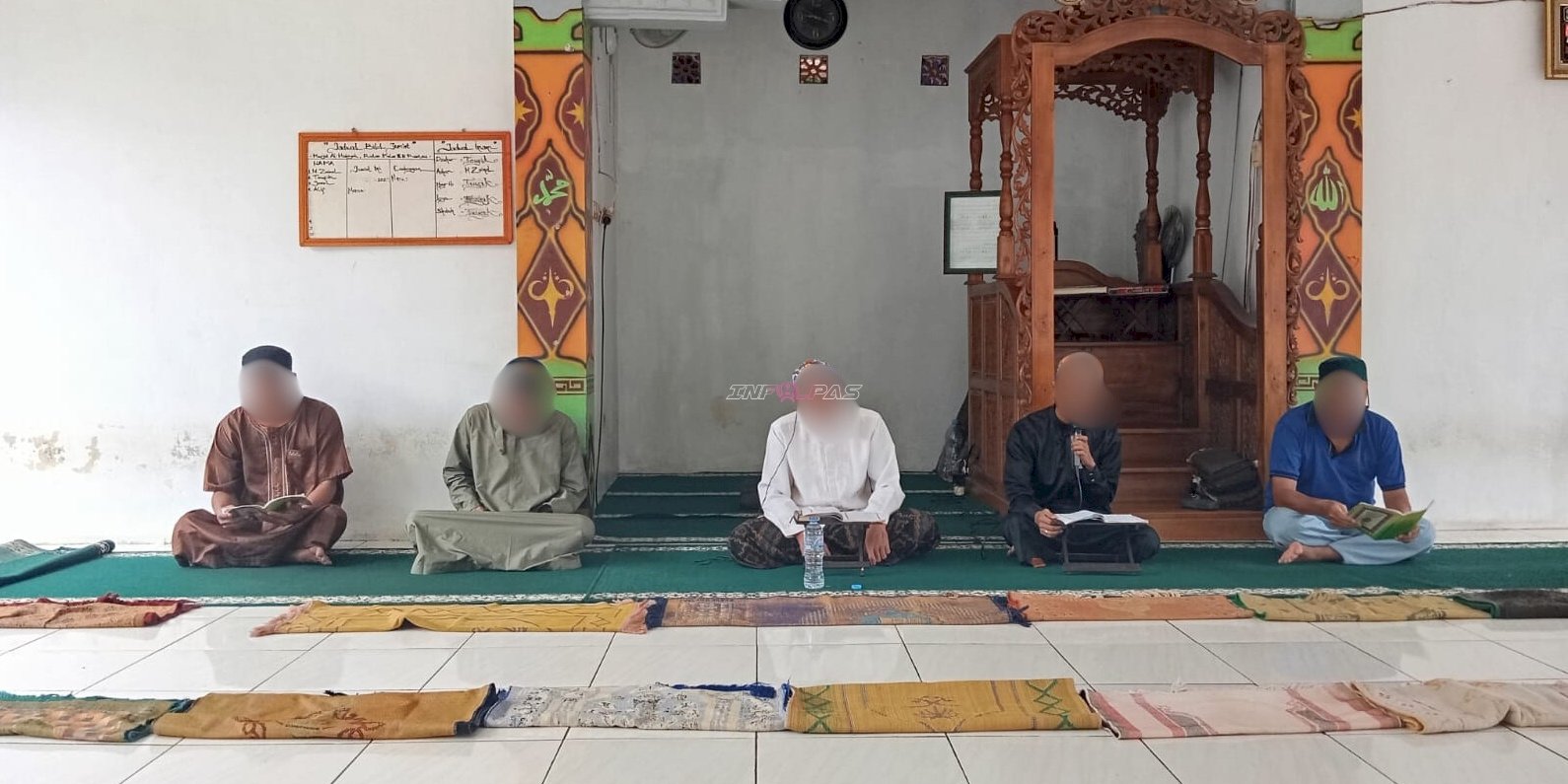 Warga Binaan Rutan Rantau Lantunkan Qasidah Burdah dan Selawat, Perkuat Pembinaan Kepribadian