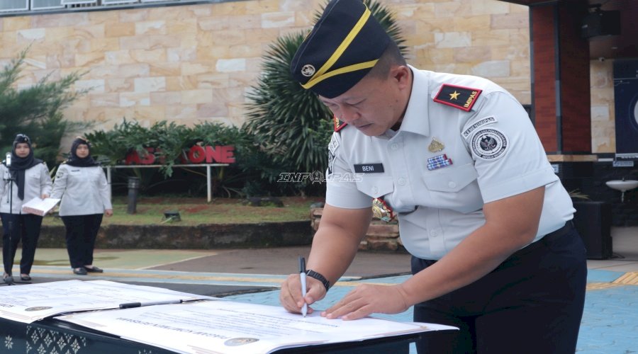 Awali 2026 dengan Komitmen Integritas, Lapas Kelas I Tangerang Deklarasikan WBK/WBBM