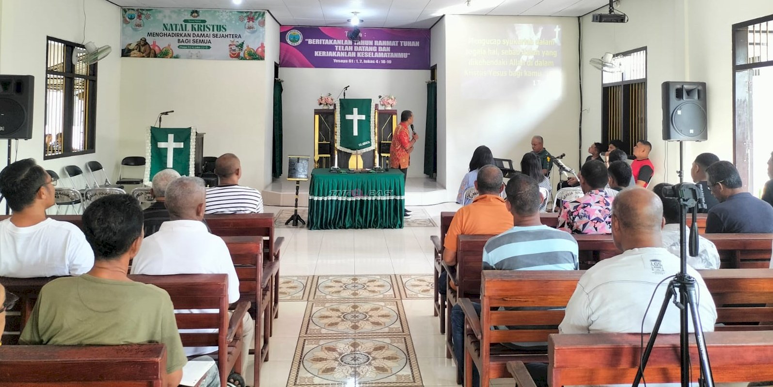 Lapas Ambon dan Kanwil Kemenag Prov. Maluku Gelar Ibadah dan Penyuluhan bagi Warga Binaan