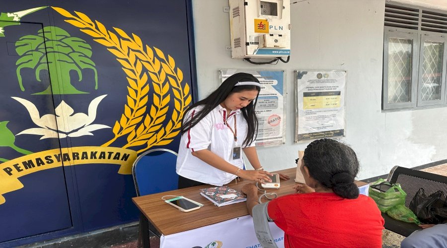 Lapas Tual Periksa Kesehatan Keluarga Warga Binaan lewat Kunjungan Sehat