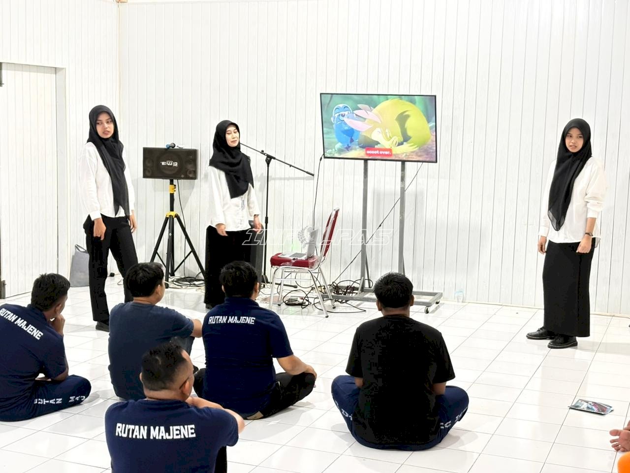 Rutan Majene Hadirkan Kelas Bahasa Inggris Berbasis Media Visual