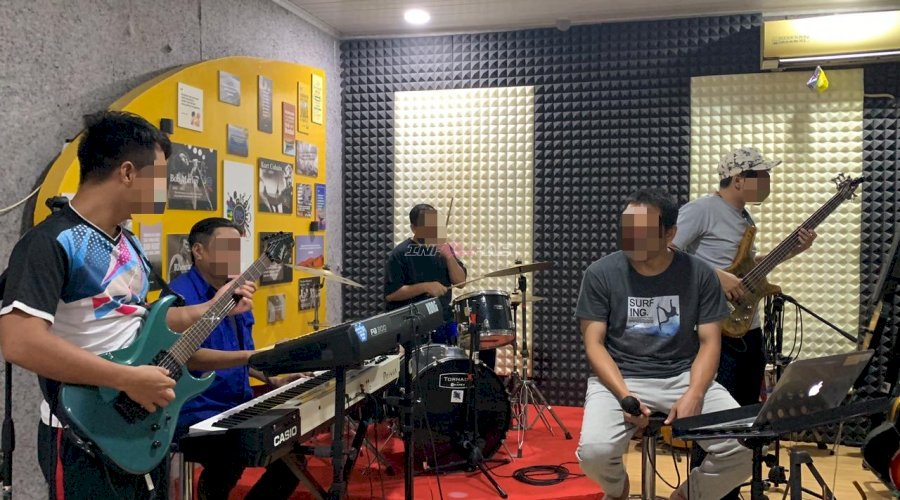 Latucip Band Jadi Etalase Pembinaan, Studio Musik Lapas Kelas I Cipinang Asah Karakter Warga Binaan