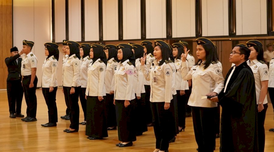 Lantik 26 ASN, Dirjenpas Tegaskan Penerapan Core Values PRIMA