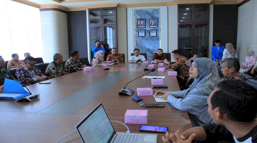 Kanwil Ditjenpas Jambi Perkuat Koordinasi Penetapan Lokasi dan Teknis Pelaksanaan Pidana Kerja 