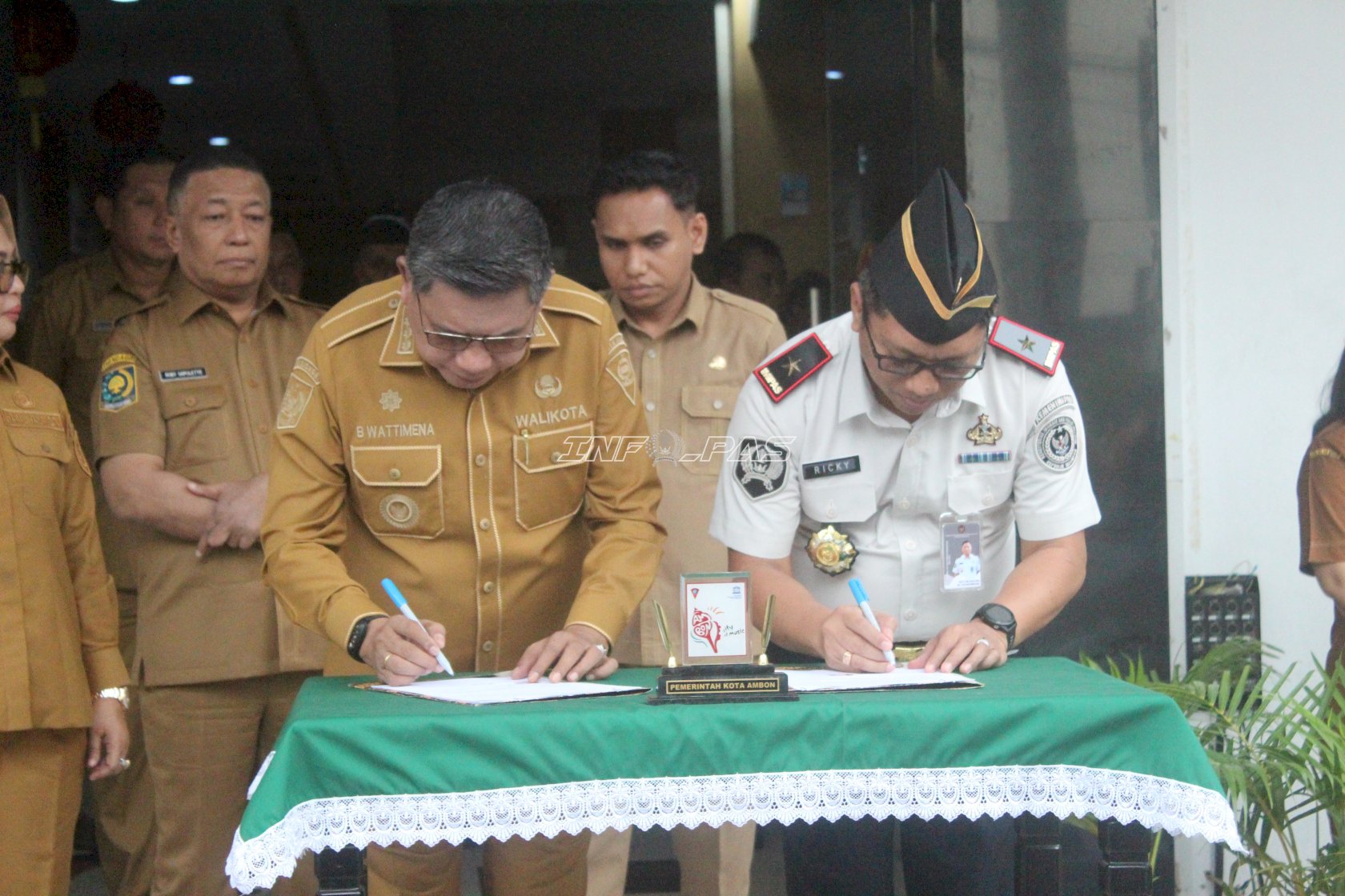 Kanwil Ditjenpas Maluku Gandeng Pemkot Ambon Dukung Program Aksi Kemenimipas