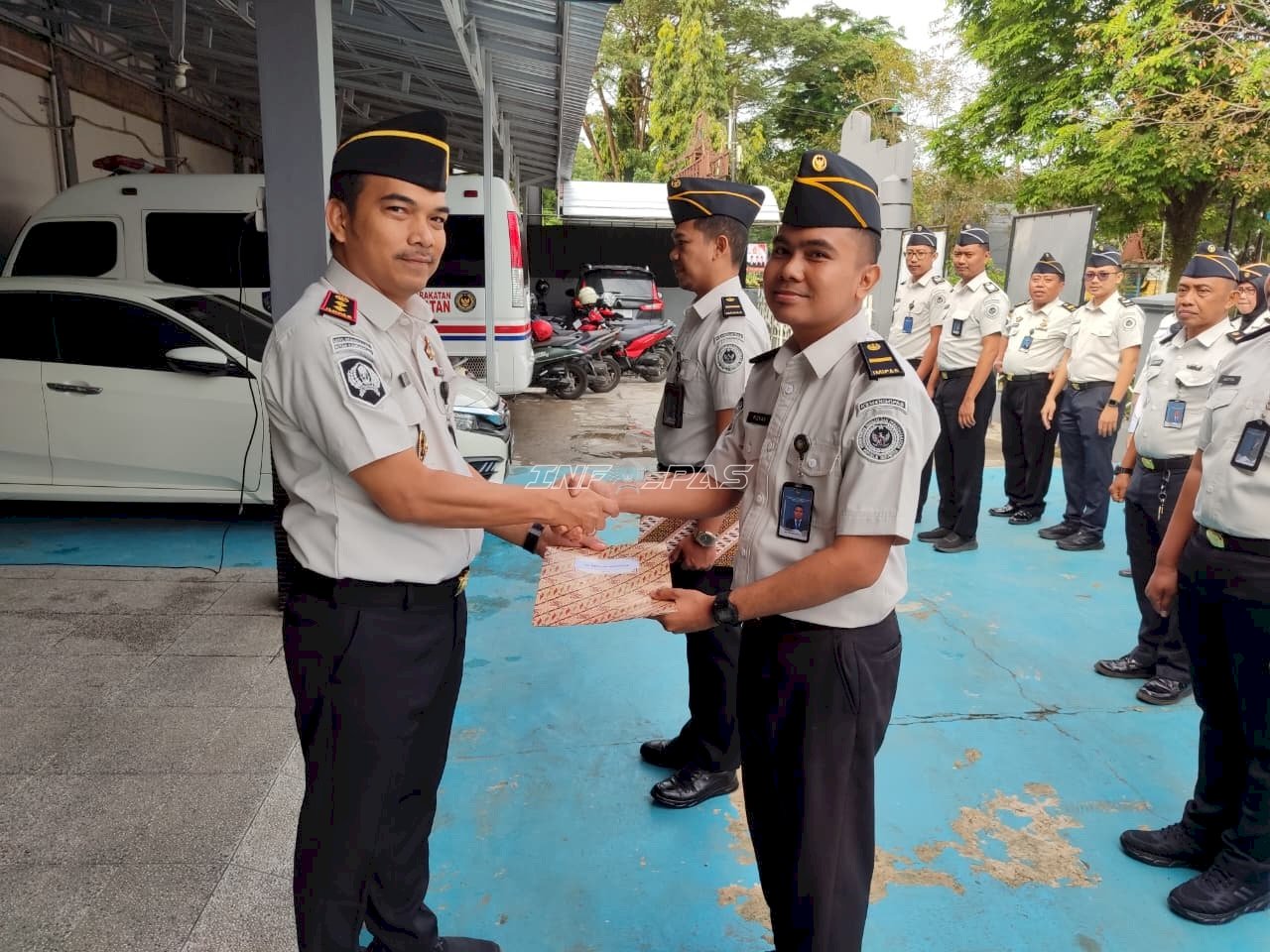 Kenaikan Pangkat Dua Pegawai, Karutan Kandangan Ingatkan Peningkatan Tanggung jawab