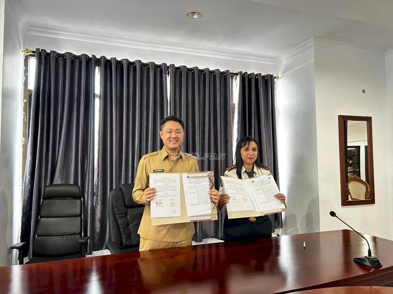 Bapas Saumlaki–Pemda Kepulauan Tanimbar Teken PKS Pidana Kerja Sosial