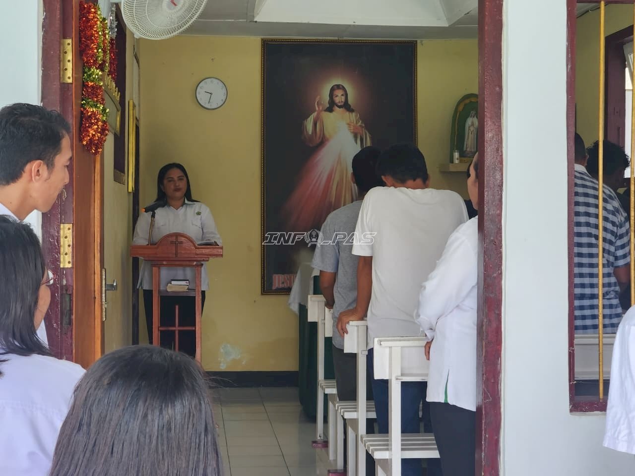 Bekal Spiritual, Warga Binaan Kristen Lapas Tual Terima Bimbingan Kemenag