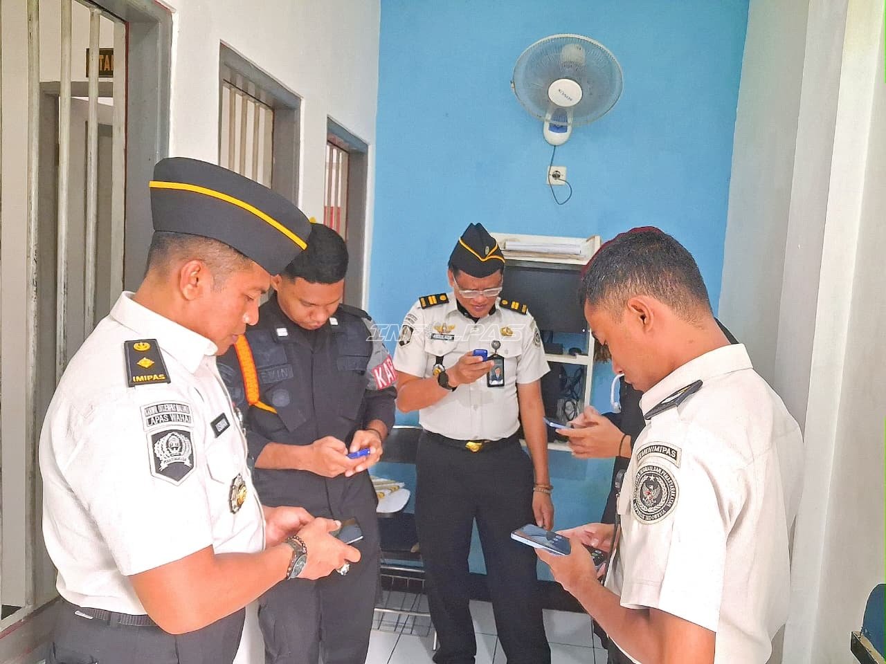 Pastikan Komunikasi Aman Jelang Ramadan, Lapas Wahai Sidak Wartelsus