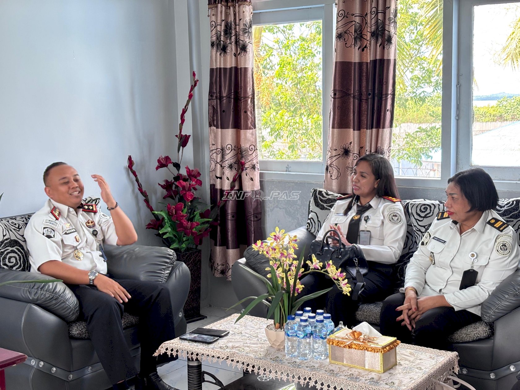 Lapas–Bapas Saumlaki Perkuat Koordinasi Pembinaan dan Pembimbingan Klien