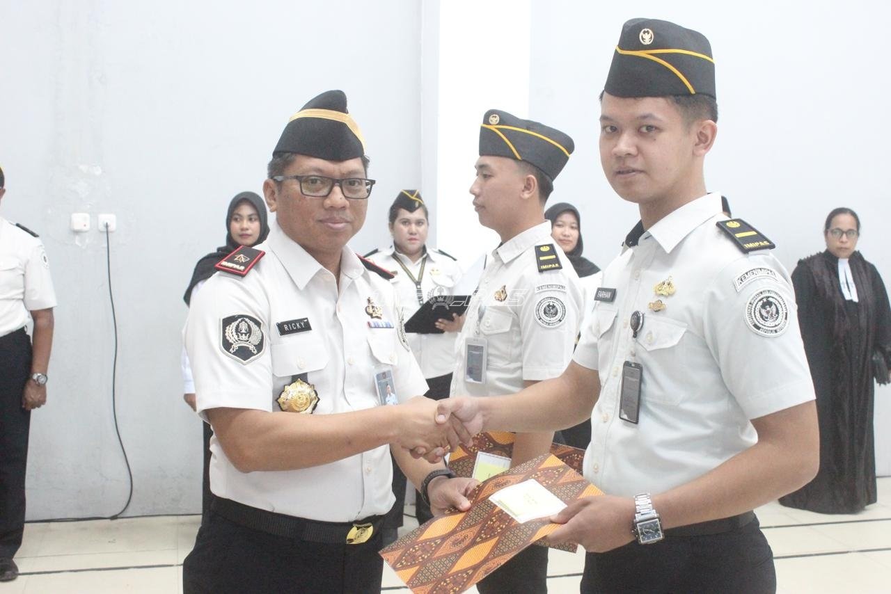 Pelantikan PNS Perkuat SDM Bapas Ambon, Optimalkan Kinerja Pembimbingan Klien