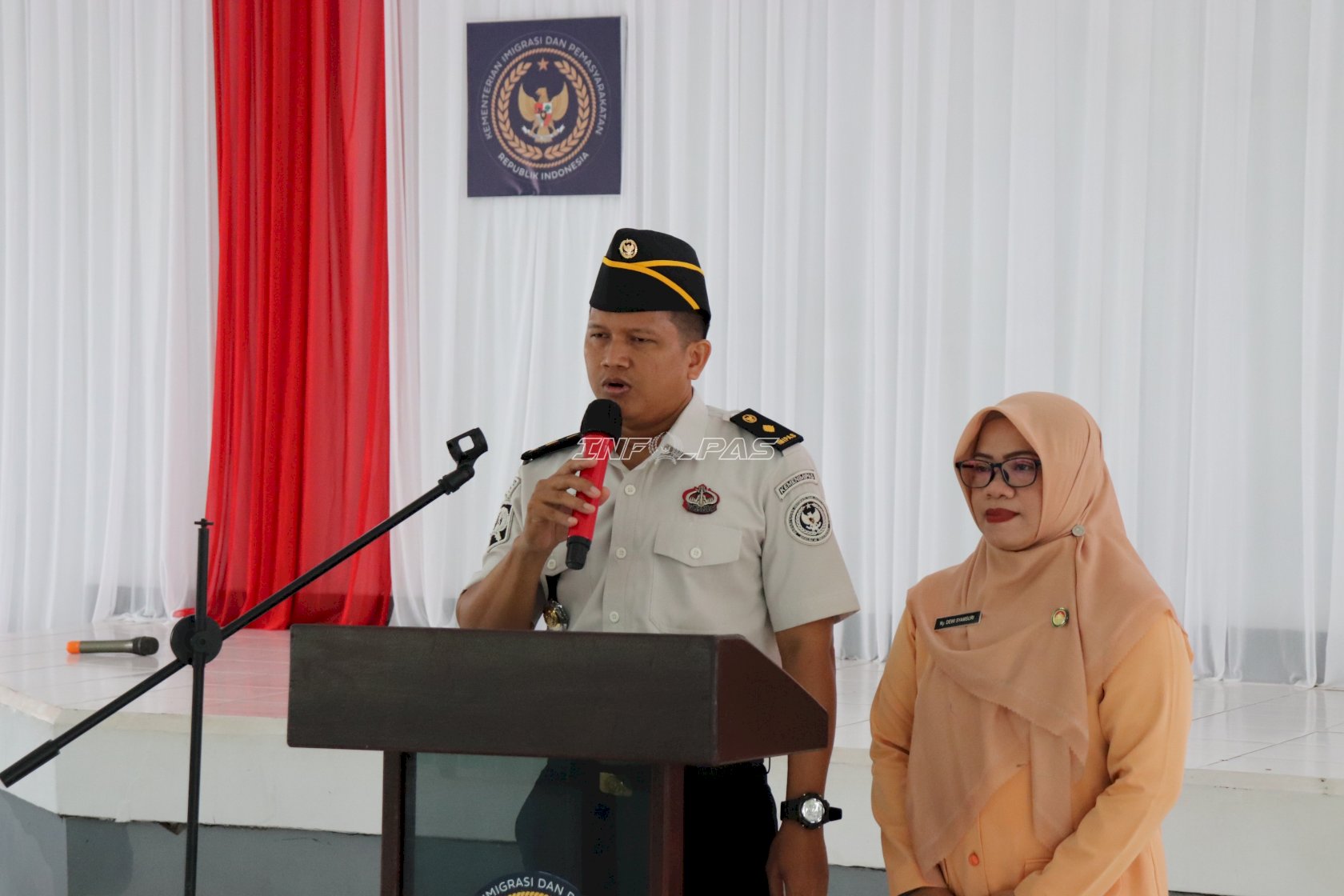 Perkuat Kinerja Organisasi, Lapas Tanjung Sambut Kasubsi Peltatib  yang Baru