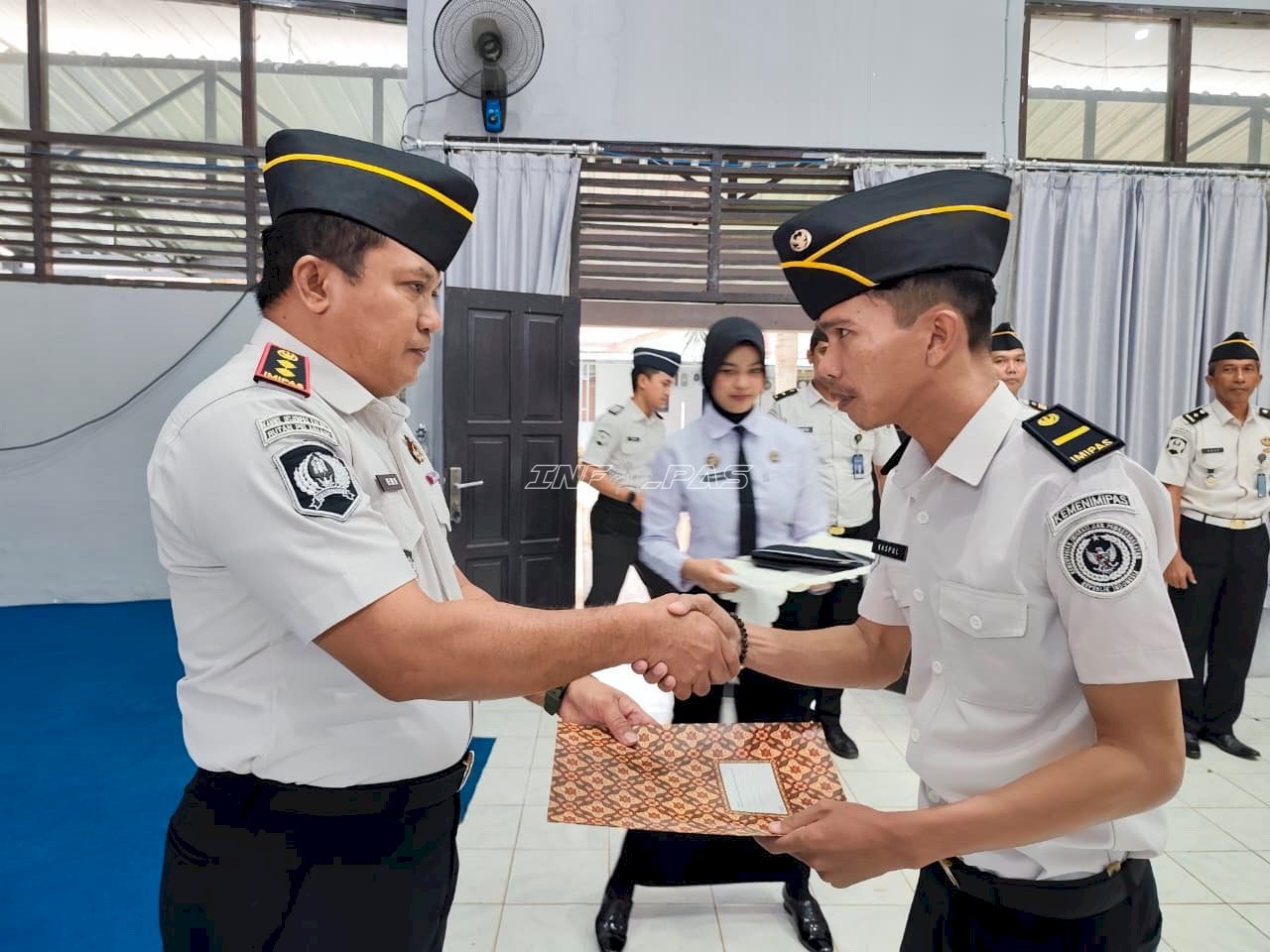 Satu Petugas Rutan Pelaihari Naik Pangkat, Siap Tancap Gas Tingkatkan Kinerja