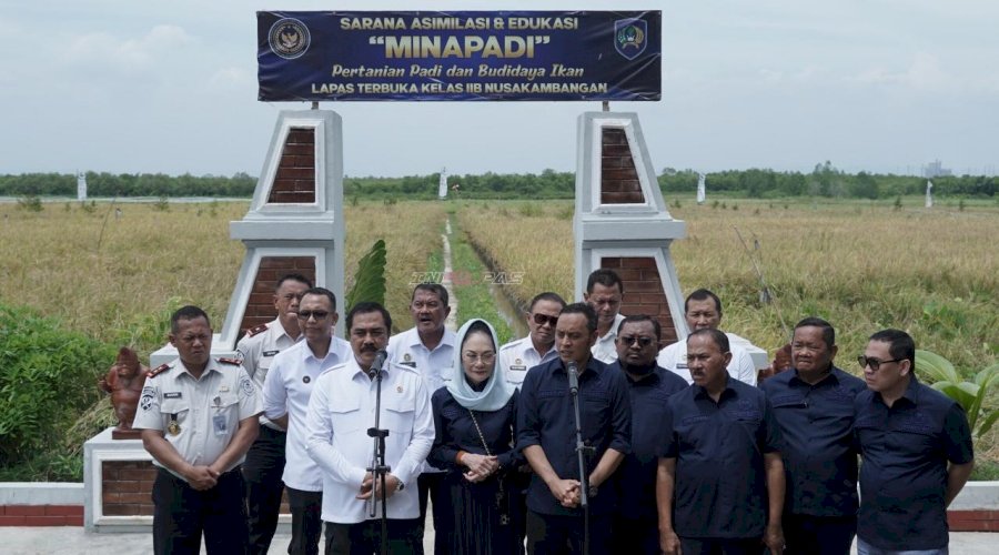 Ketahanan Pangan di Nusakambangan Tuai Apresiasi Komisi XIII DPR RI 