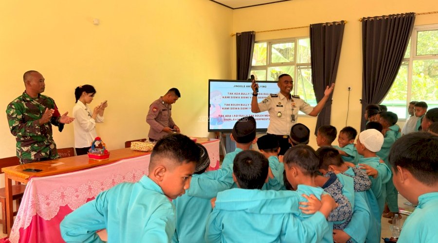 'Bekisah' Bapas Tanjungpandan Tebar Harapan dan Inspirasi di SDN 8 Dendang Belitung Timur