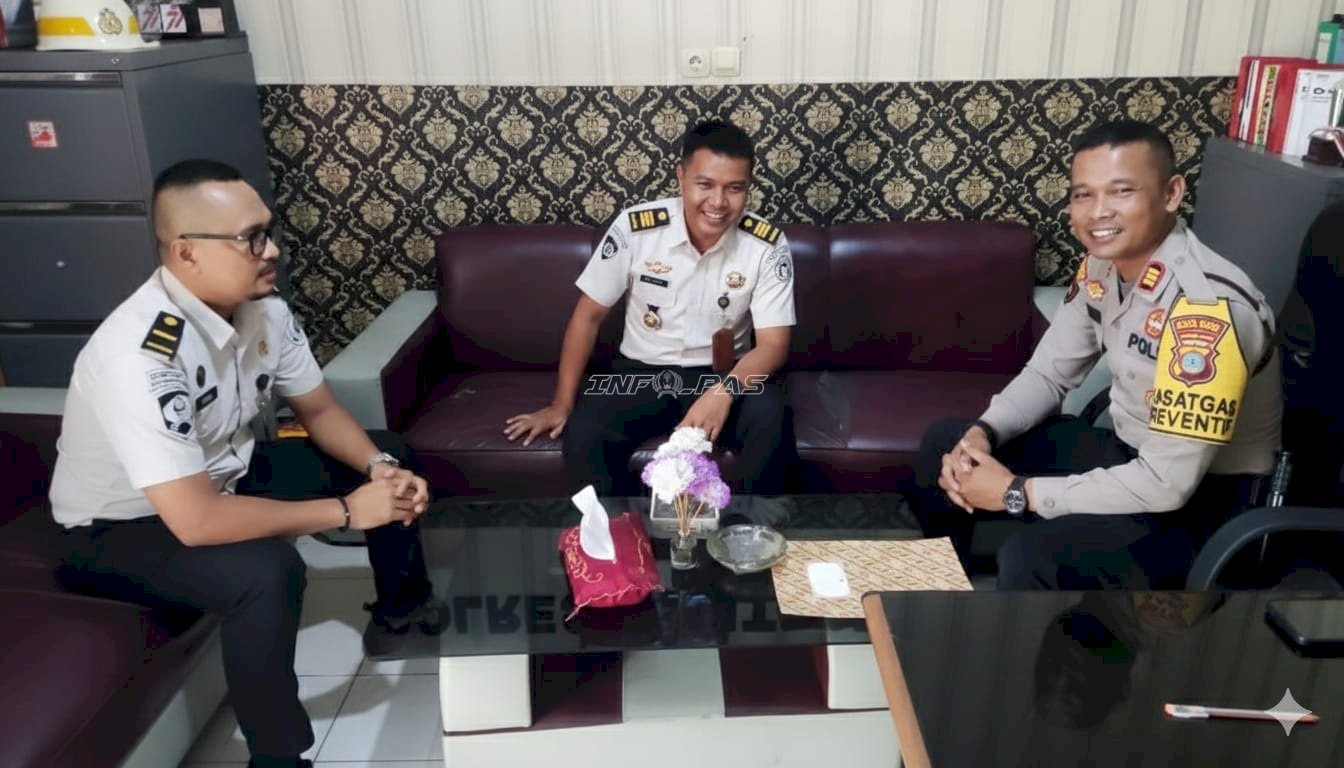 Siapkan Pengawalan Pemindahan Warga Binaan, Rutan Marabahan Gandeng Polres Batola