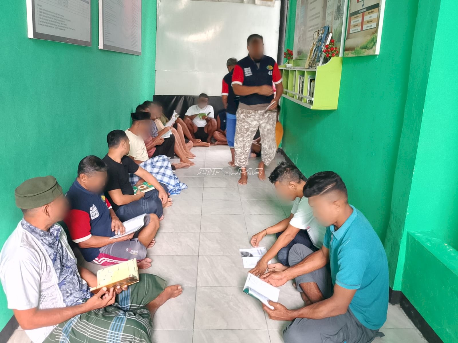 Literasi di Balik Jeruji, Perpustakaan Lapas Wahai Jadi Sarana Edukasi Warga Binaan