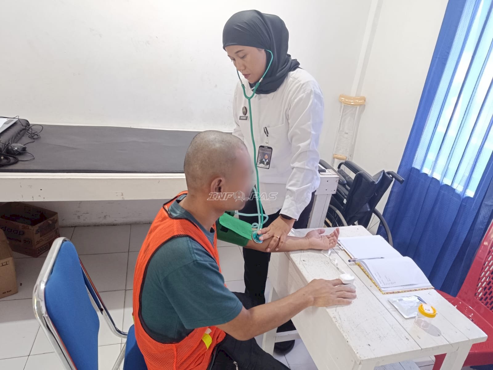 Deteksi Dini Narkoba, Lapas Wahai Tes Urine Tahanan Baru