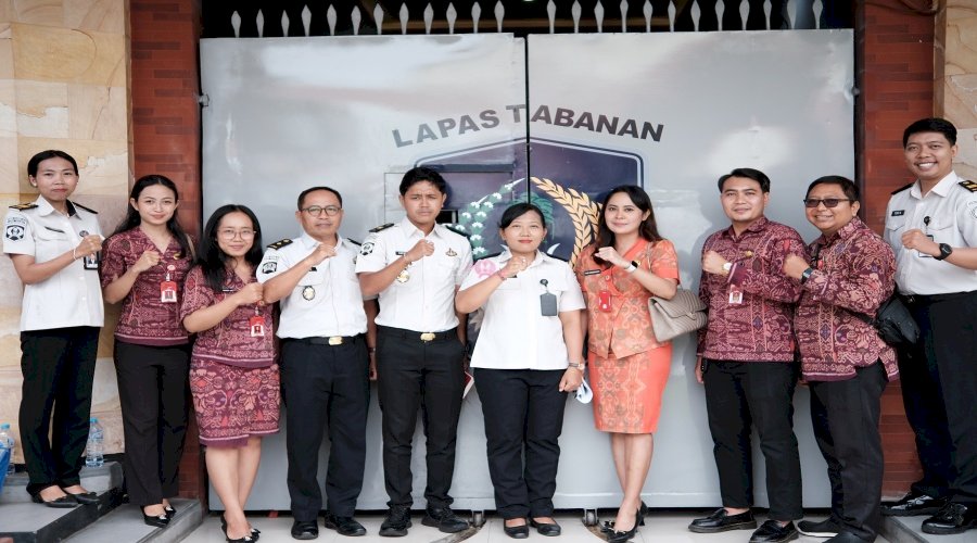 Perkuat Mutu Layanan Kesehatan, Klinik Lapas Tabanan Jalani Monev oleh Dinkes Tabanan