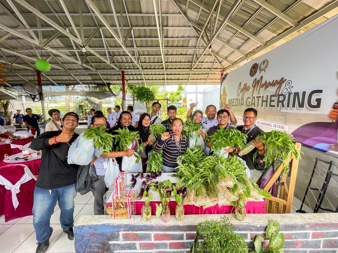 Media Gathering di SAE, Lapas Narkotika Karang Intan Bangun Komunikasi Terbuka