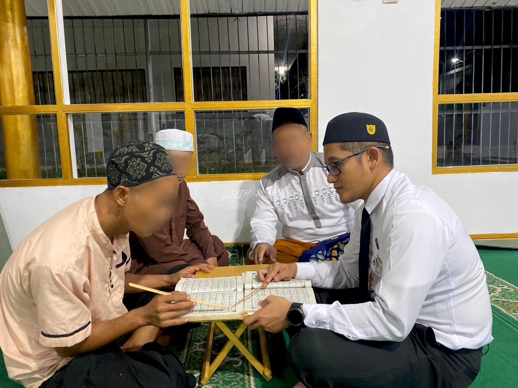 Pembinaan Mengaji Perkuat Karakter Warga Binaan Lapas Tanjung