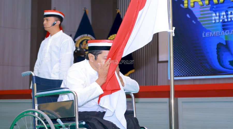 Program Deradikalisasi Berbuah Hasil, Dua Napiter Lapas Kelas I Surabaya Ucapkan Ikrar Setia NKRI