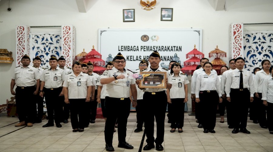 Kedisiplinan yang Menginspirasi, Lapas Tabanan Tetapkan Petugas Teladan Periode Januari 2026