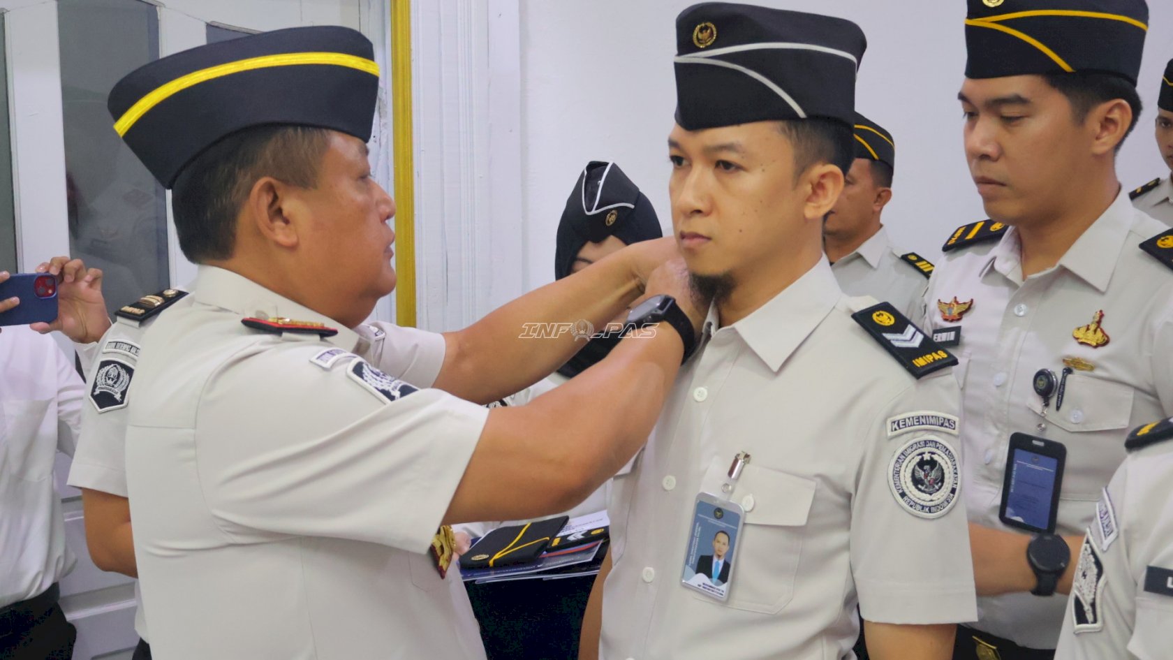 Lima Pegawai Kanwil Ditjenpas Kalsel Naik Pangkat, Kakanwil Tekankan Profesionalisme