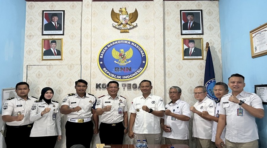 Lapas Brebes bersama BNNK Tegal Tegaskan Komitmen P4GN dan Lapas Bersinar 